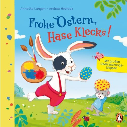 Pappenbuch Frohe Ostern, Hase Klecks
